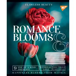 А5/48 лін. YES Romance blooms, зошит для записів
