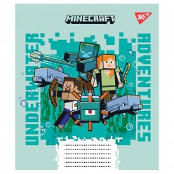 Зошит шкільний Yes Minecraft 12 аркушів лінія