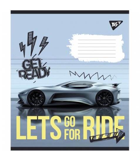 Зошит для записів Yes Lets go for ride 60 аркушів лінія - фото 3 з 5