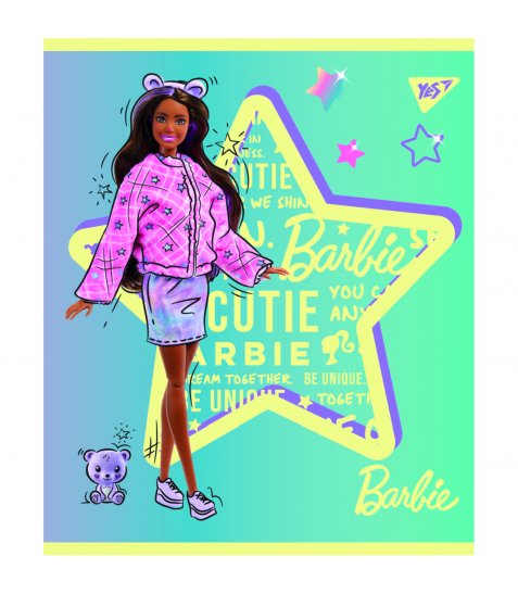 Зошит YES Barbie А5 12 аркушів клітинка - фото 5 з 5