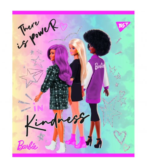 Зошит YES Barbie 12 аркушів лінія - фото 2 з 5