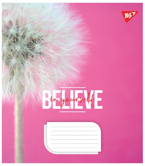 Зошит шкільний Yes Believe in yourself 18 аркушів лінія - фото 5 з 6