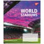 Зошит шкільний Yes World stadium 24 аркушів лінія