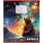 Зошит для записів Yes Dreamer animals 36 аркушів клітинка