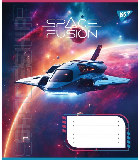 Зошит для записів Yes Space fusion 36 аркушів клітинка - фото 6 з 6