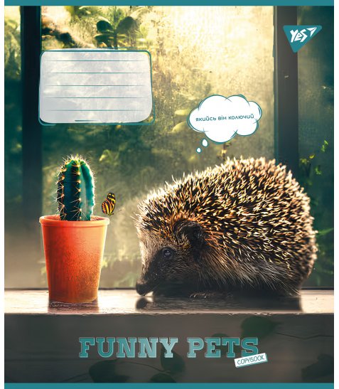 Зошит для записів Yes Funny pets 48 аркушів клітинка - фото 5 з 6