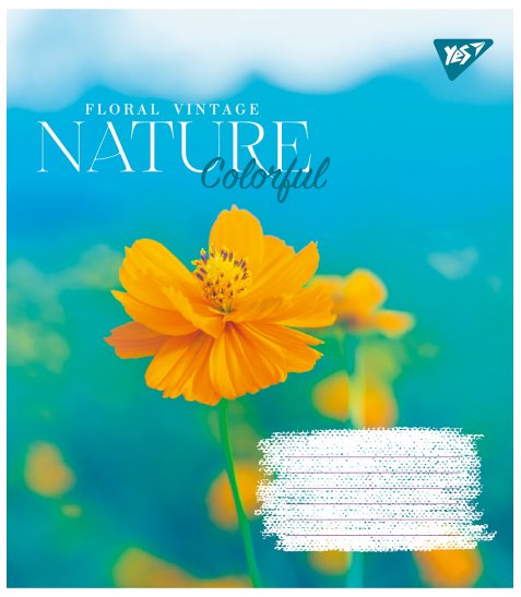 Зошит для записів Yes Nature colorful 48 аркушів клітинка - фото 2 з 6