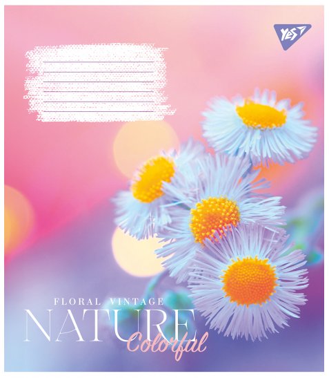 Зошит для записів Yes Nature colorful 48 аркушів клітинка - фото 3 з 6
