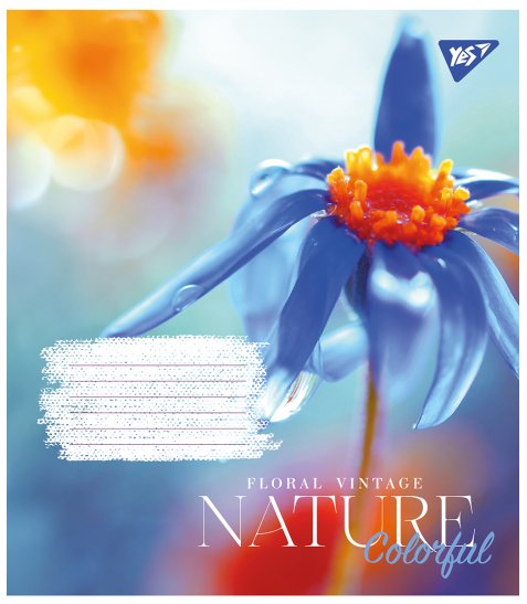 Зошит для записів Yes Nature colorful 48 аркушів клітинка - фото 5 з 6