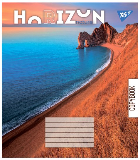 Зошит для записів Yes Horizon nature 48 аркушів лінія - фото 3 з 6