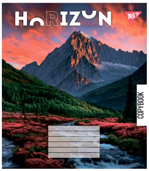 Зошит для записів Yes Horizon nature 48 аркушів лінія - фото 5 з 6