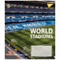 Зошит для записів Yes World stadium 60 аркушів клітинка
