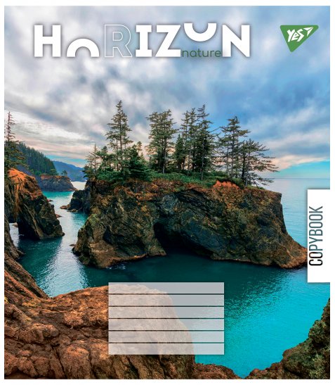 Зошит для записів Yes Horizon nature 60 аркушів лінія - фото 4 з 6