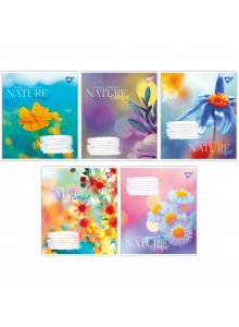 Зошит для записів Yes Nature colorful 60 аркушів лінія