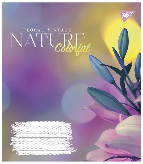 Зошит для записів Yes Nature colorful 60 аркушів лінія - фото 6 з 6