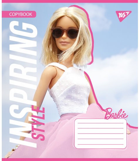 Зошит шкільний Yes Barbie 12 аркушів клітинка - фото 2 з 6