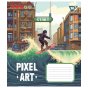 Зошит шкільний Yes Pixel art 12 аркушів клітинка