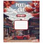 Зошит шкільний Yes Pixel art 12 аркушів лінія