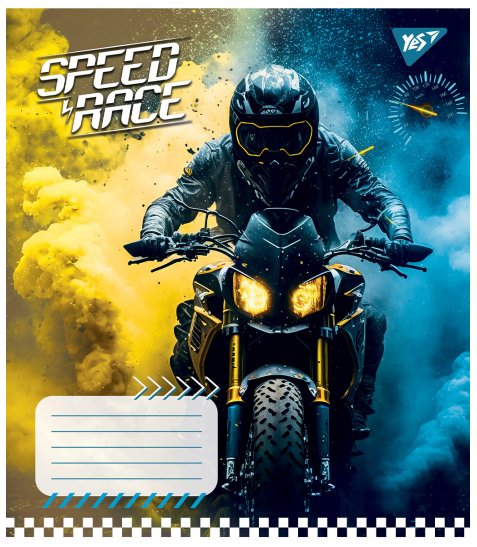 Зошит для записів Yes Speed race 36 аркушів клітинка - фото 3 з 6