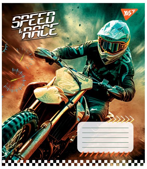 Зошит для записів Yes Speed race 36 аркушів клітинка - фото 5 з 6