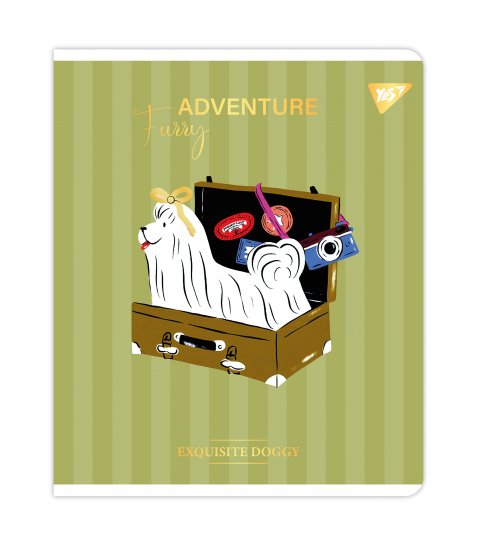Copybook YES Exquisite doggy 24 pages lines - фото 4 from 6