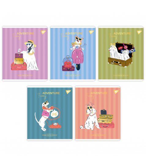 Copybook YES Exquisite doggy 24 pages lines - фото 1 from 6